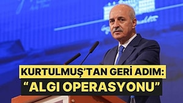 Anayasa tartışmaları ile ilgili Numan Kurtulmuş, Anayasa'nın 3. maddesindeki "Devletin ülkesi ve milletiyle bölünmez bütünlüğü" ifadesinin değişmesi gerektiğini söyleyerek yeni bir tartışma başlatmıştı. Kurtulmuş bugün kendisi ile ilgili algı operasyonu yapıldığını öne sürdü.