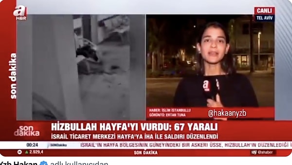 İslim İstanbullu ve Ertan Tuna'nın yayın yaptığı sırada ekibe müdahalede bulunuldu.