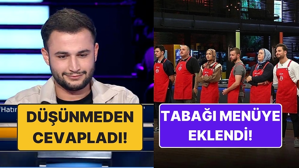 Danilo Şef'in Menüsüne Eklediği Tabaktan Milyoner'deki İlginç Elenmeye TV Dünyasında Bugün Yaşananlar