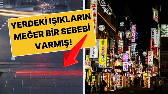 Güney Kore’de Yerlerde Neden Trafik Işıkları Var? Öğrendiğinizde ''Yok Artık'' Diyeceksiniz!