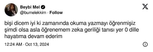 Her şeyin zamanı var.