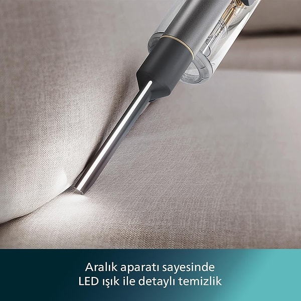 Aralık aparatında bulunan led ışık ile yaptığınız temizlik artık içinize sinecek!