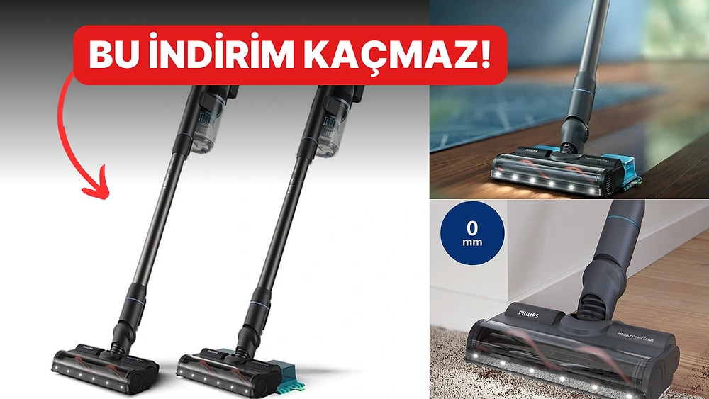 Günün Fırsatı: Çok Satanlar Listesinde Yer Alan Philips Aqua Kablosuz Elektrikli Süpürge İndirimde!