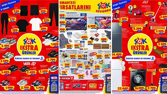 ŞOK'a Buharlı Temizleyiciler Geliyor! 19 Ekim 2024 ŞOK Aktüel Ürünler Kataloğu