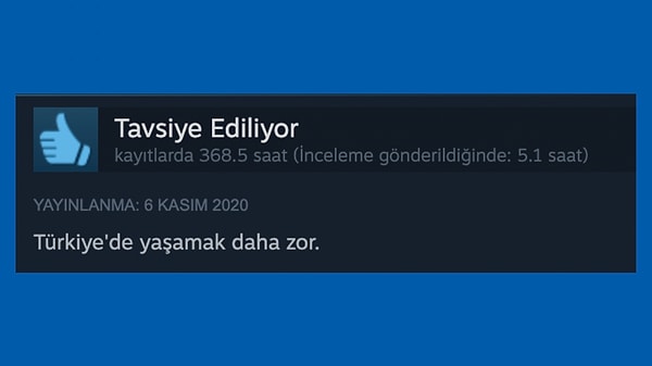 Yaaani, artık o kadar da emin değilim.