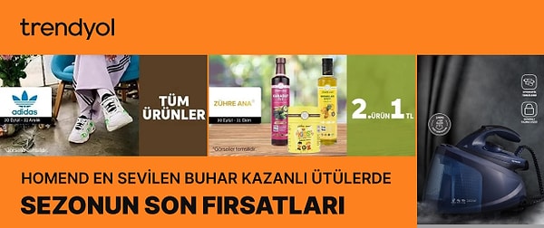 Trendyol İndirimlerine de Göz Atmadan Geçme