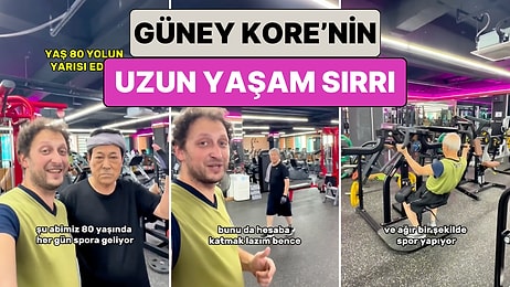 Güney Korelilerin Uzun Yaşam Sırrı: 80 Yaşında İnsanlar Spor Salonunda