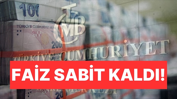 Merkez Bankası Ekim Ayı Faiz Kararını Açıkladı: Yüzde 50’de Sabit Tuttu