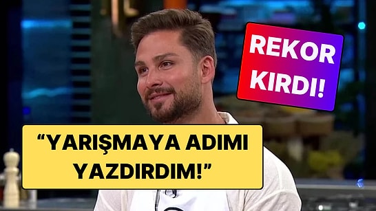 MasterChef Onur Sosyal Medyada Kendi Kendini Tebrik Etti: "Yarışmaya Adımı Yazdırdım!"