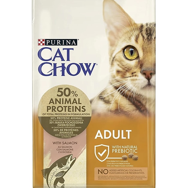 Cat Chow Purina Cat Chow Somon Balıklı Yetişkin Kuru Kedi Maması 15 Kg