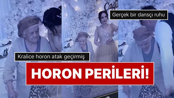 Aile Fotoğrafı Çektirirken Birden Horon Perileri Gelen Tatlı Teyze Tebessüm Ettirdi