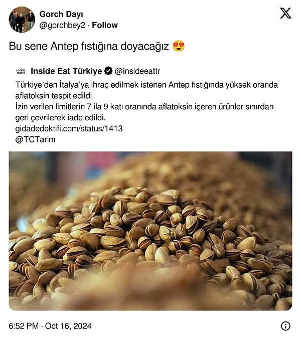 Günün güzel haberi 💕