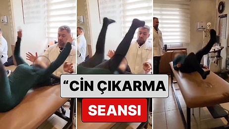 "Cin Çıkarma Seansı" Yaptığını İddia Eden Bir Kişi Seanslarından Birinin Görüntülerini Paylaştı