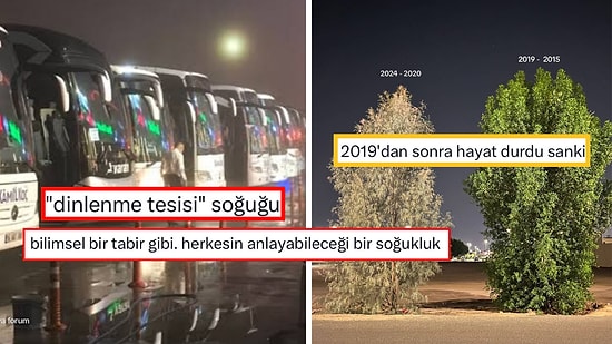 Dinlenme Tesisi Soğuğundan 2019’dan Sonra Duran Hayatımıza Son 24 Saatin Viral Tweetleri