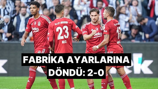 Beşiktaş Evinde Yıldızlarıyla Konyaspor'u Geçmeyi Başardı: 2-0!