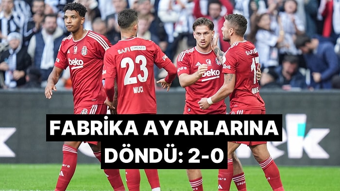 Beşiktaş Evinde Yıldızlarıyla Konyaspor'u Geçmeyi Başardı: 2-0!