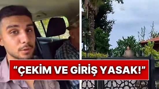 Bir YouTuber Cumhurbaşkanı Erdoğan’ın Rize’deki Evini Gezmek İstedi, Askerler ise Kibarca İçeriye Almadı