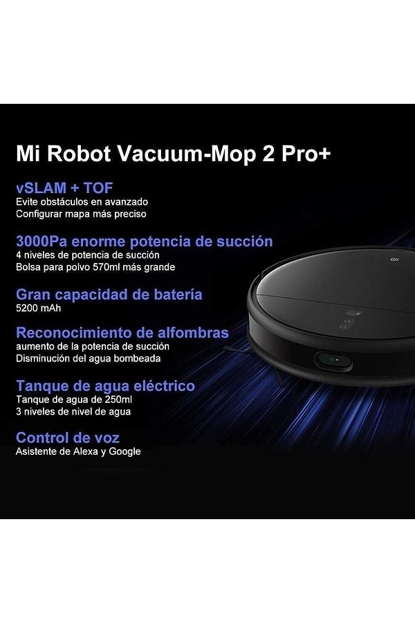 5. Xiaomi Mi Robot Vacuum Mop 2 Pro+.