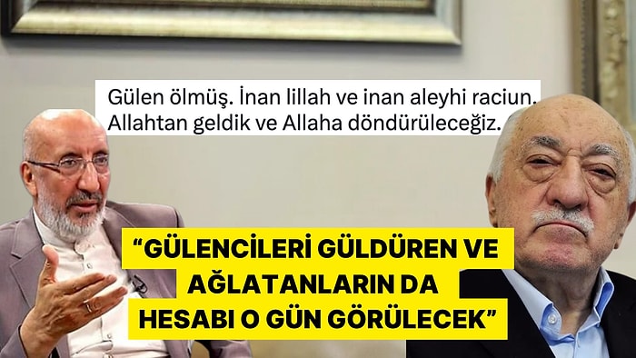 Abdurrahman Dilipak'ın Fethullah Gülen Paylaşımı Tepkilere Neden Oldu