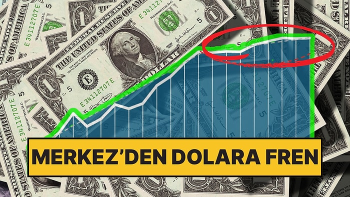 Enflasyon Düşmeyince Merkez Bankası Dolardaki Artışa Freni Bastı