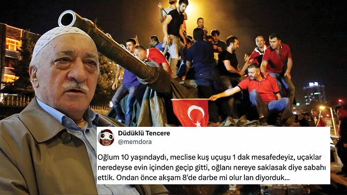 İnsanlar FETÖ'nün 15 Temmuz Darbe Girişimi Sırasında Ne Halde Olduklarını Yeniden Paylaştı