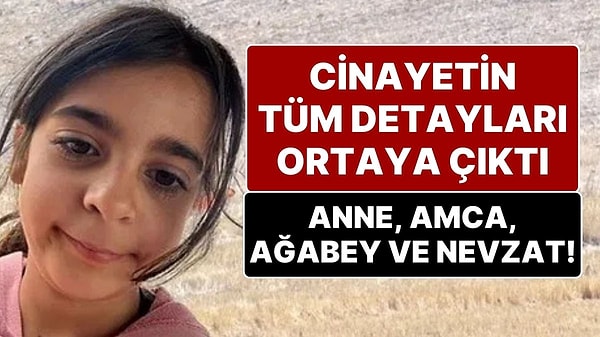 Narin Güran cinayetine ilişkin HTS kayıtları ve DNA incelemeleri dahil tüm deliller savcılığa teslim edildi.  Diyarbakır’ın Bağlar ilçesinde 21 Ağustos’ta kaybolduktan 19 gün sonra dere yatağında çuval içerisinde üzeri taşlarla örtülü halde cansız bedeni bulunan 8 yaşındaki Narin Güran cinayeti ile ilgili yürütülen soruşturmada Diyarbakır Cumhuriyet Başsavcılığı’nca hazırlanan iddianamede tutuklu sanıklar Narin’in amcası Salim Güran, annesi Yüksel Güran ve ağabeyi Enes Güran ile cesedi dere yatağına taşıdığını itiraf eden komşuları Nevzat Bahtiyar hakkında ‘iştirak halinde çocuğa karşı kasten öldürme’ suçundan ağırlaştırılmış müebbet hapis cezası istendi.