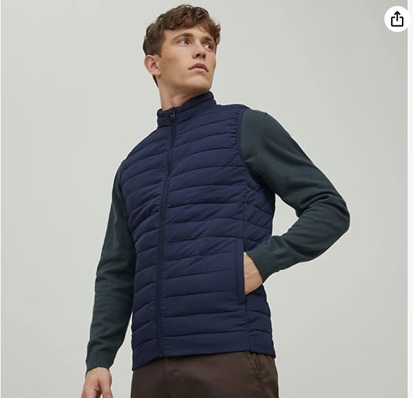 14. JACK & JONES Jjerecycle Bodywarmer Noos Yelek Erkek