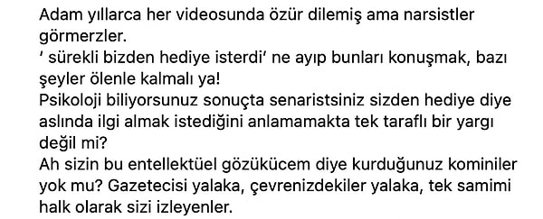 Aşkım Kapışmak, Birsel'e "Ah sizin bu entellektüel gözükücem diye kurduğunuz kominiler yok mu?" cümleleri ile isyan etti.