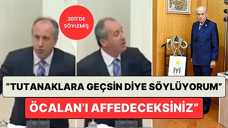 Muharrem İnce'nin 2011'de Terörist Başı Öcalan'ın Af İhtimali Hakkında Söyledikleri Yeniden Hatırlandı