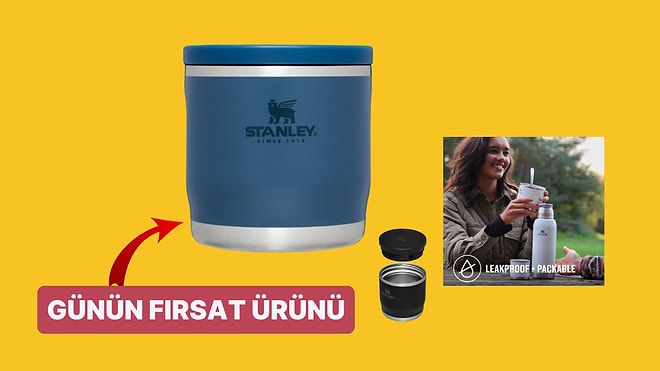 Günün Fırsatı: Çok Satanlar Listesinin Yıldızı Stanley Adventure To-Go Food Jar 1 lt Yemek Termosu İndirimde!