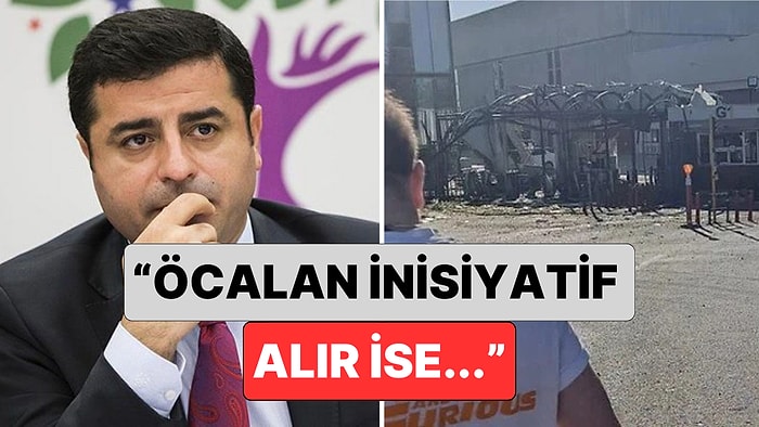 Selahattin Demirtaş da TUSAŞ'a Yapılan Terör Saldırısı Hakkında Açıklama Yaptı: "Saldırıyı Kınıyoruz"