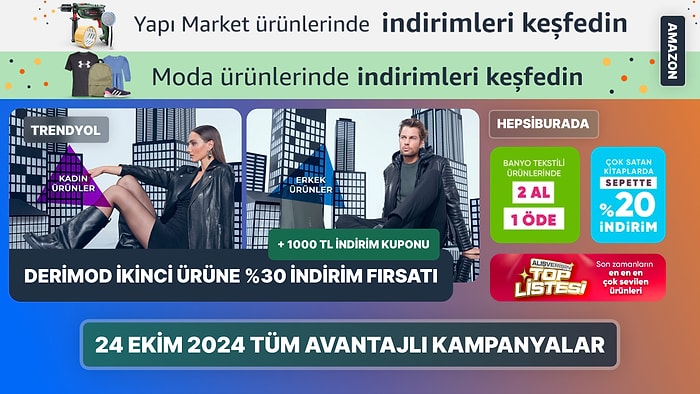 Bugün Hangi Markette ve Markada İndirim Var? 24 Ekim 2024 Fiyatı Düşen Ürünler