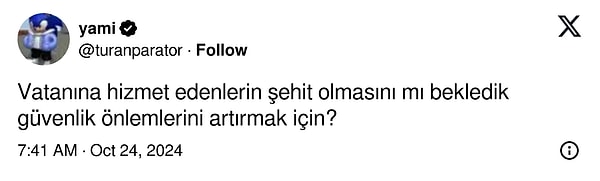 Tepkiler şöyle;