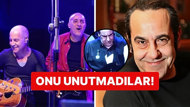 7 Ayın Ardından Yeniden Sahneye Çıkan MFÖ, Özkan Uğur'un Anısına ''Güllerin İçinden'' Şarkısını Seslendirdi