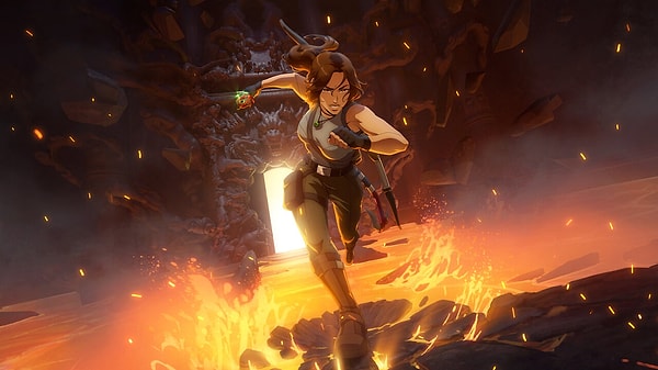 Netflix'in Tomb Raider animasyon dizisi ikinci sezon onayı aldı.