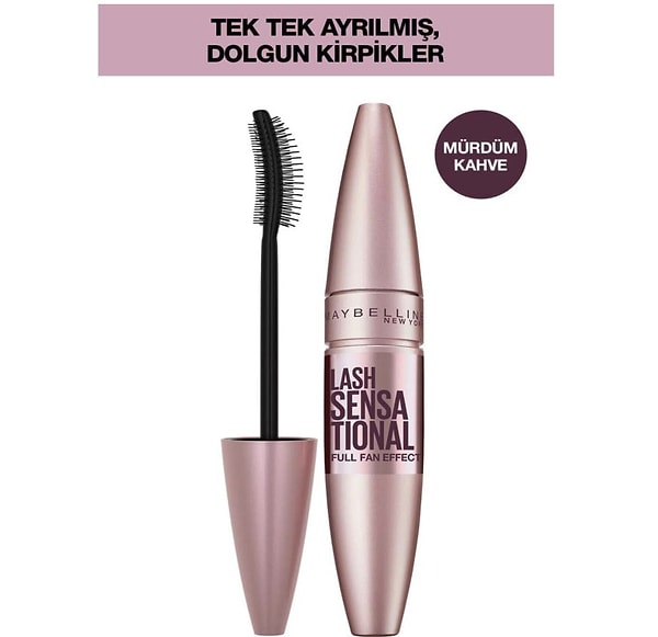 10. Maybelline New York New York Lash Sensational Maskara - Burgundy Brown