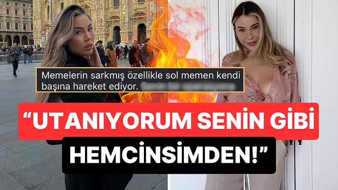 OnlyFans Görüntüleriyle Şoke Eden Esin Çepni 'Sarkık Meme' Yorumu Yapan Hemcinsine Verdi Veriştirdi!