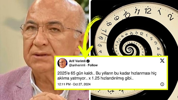 Yalnız Değilmişiz: Müge Anlı'dan Tanıdığımız Prof. Dr. Arif Verimli'den "Zaman" Tespiti