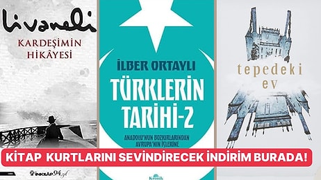 Kitaplarda Müthiş Fırsatlar Başladı! Çok Satılanlardan En Sevilenlere İndirimli Kitaplar Burada!