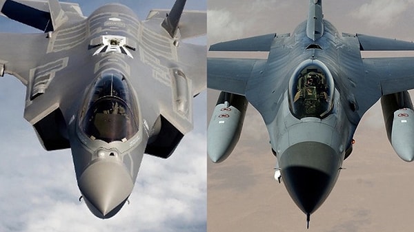 Prof. Dr. Akşit, F-16'lar için  "Radarda kabak gibi görünüyor" derken ardından şöyle devam etti: "F-35 uçağının radarda bıraktığı iz, bir kuştan daha küçük. Bir F-35, F-16 kendisini görmeden onu düşürebilir."