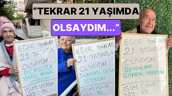 Ders Gibi Cevapalar: Huzurevinde Kalan İnsanlara "Tekrar 21 Yaşında Olsaydınız Ne Yapardınız" Sorusu Soruldu