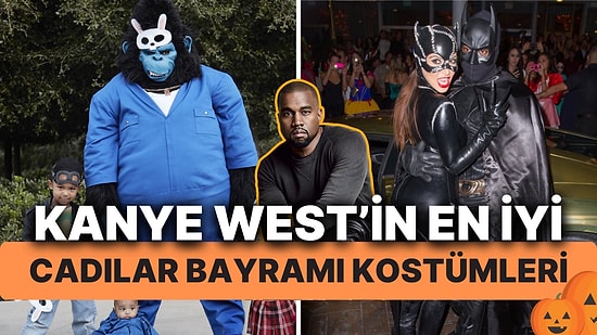 Cadılar Bayramının İkonik Rapçisi! İşte Kanye West'in Gelmiş Geçmiş En İyi Cadılar Bayramı Kostümleri