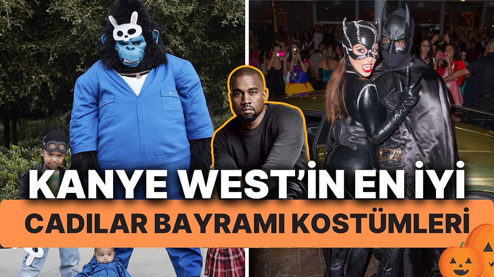 Cadılar Bayramının İkonik Rapçisi! İşte Kanye West'in Gelmiş Geçmiş En İyi Cadılar Bayramı Kostümleri