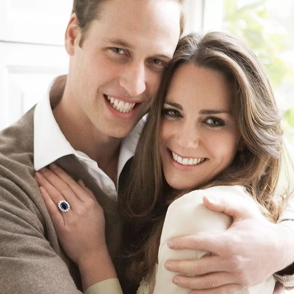 Lately, it's hard to miss Princess Kate Middleton's blue sapphire ring making the rounds in the media.