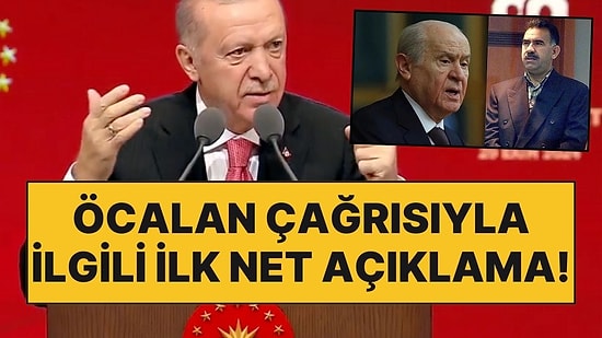 Cumhurbaşkanı Erdoğan'dan Bahçeli'nin Öcalan Çağrısıyla İlgili Açıklama!