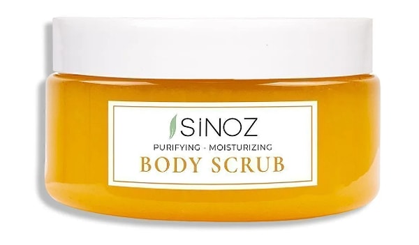 13. Sinoz Body Scrub Besleyici Arındırıcı Nemlendirici Vücut Peelingi 300 gr