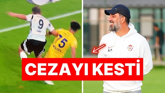 Penaltıya Sebep Olmuştu: Eyüpspor'un Beşiktaş'tan Kiraladığı Tayfur Bingöl Arda Turan'dan Kesik Yedi