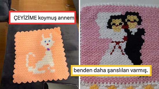 Çeyizlerindeki En Tatlı Vücut Liflerini Paylaşarak Annelerinin Kulaklarını Çınlatan Kişiler