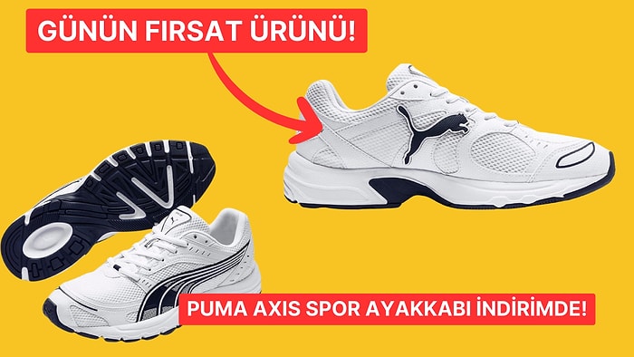 Günün Fırsatı: Puma Üniseks Axis Spor Ayakkabı İndirimde!