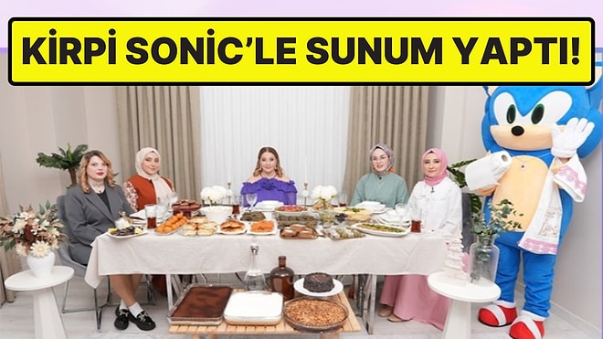 Gelin Evi Yarışmacısının Kirpi Sonic'le Yaptığı Bir Tuhaf Sunum